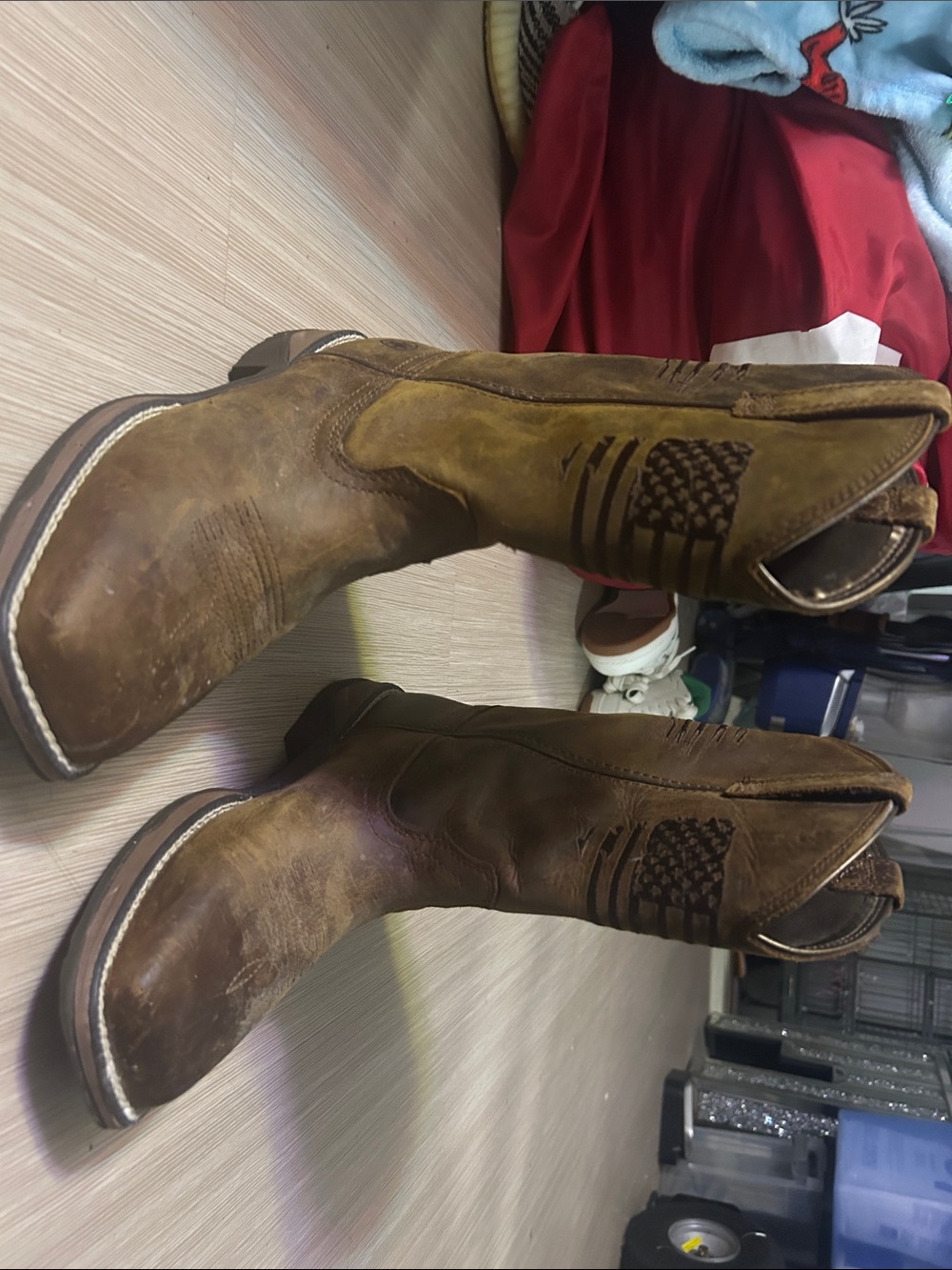 Ariat Women’s Anthem patriot toe Cowgirl Boots Size 7B